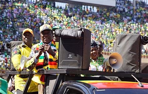 Zanu Pf’s Emmerson Mnangagwa Wins Zimbabwe Presidential Election