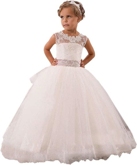 Rmdress T Ll Baby Prinzessin Brautjungfer Kleider Blumen M Dchen