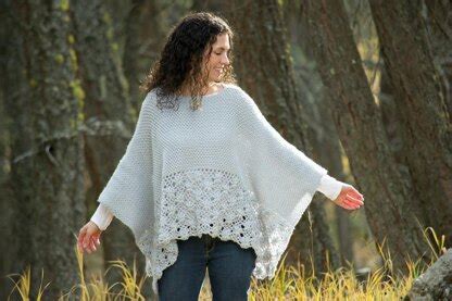 Frost Petals Poncho Crochet Pattern By Kirsten Holloway Lovecrafts