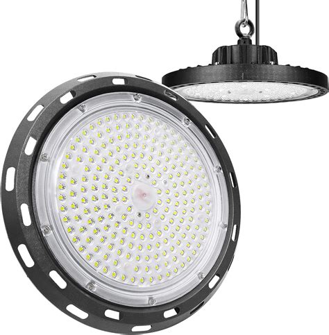 RIGIDON 1Pcs 150W Led UFO High Bay Lumière 15000LM Projecteur Led