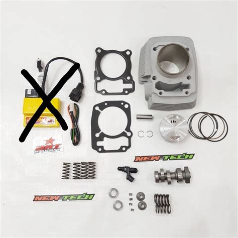 Jual PAKET BORE UP 68 CRF FULL BRT CASTING IRON TANPA ECU JUKEN