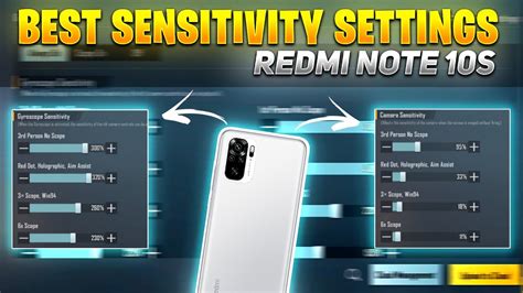 The Best Sensitivity For Redmi Note 10s In 2022 Best Sensitivity