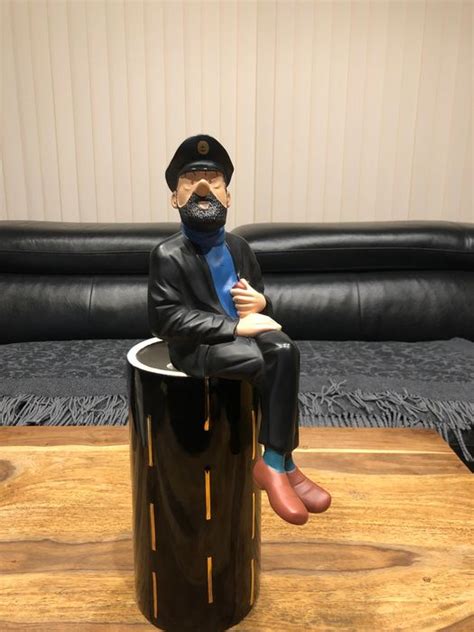 Tintin Statuette Leblon Delienne Haddock Assis Catawiki