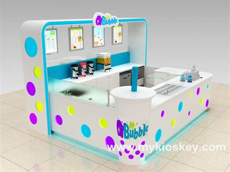 Bubble Tea Kiosk 3 Mall Kiosks Food Kiosks Custom Retail Kiosks