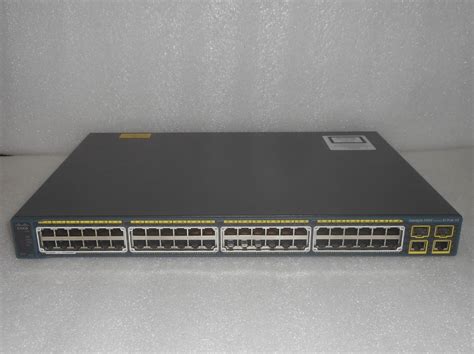 Cisco Catalyst 2960 Series Si Poe 48 Port Ethernet Switch Ws C2960