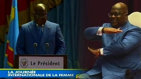 DISCOURS DE FELIX TSHISEKEDI FACE AUX FEMMES AU PALAIS DU PEUPLE YouTube