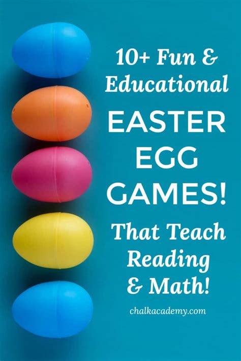 10 Educational Easter Egg Games For Kids To Have Fun Learning