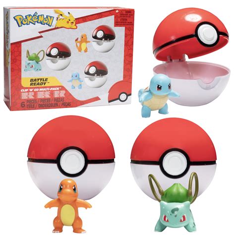 Mua Jazwares Pok Mon Clip N Go Pokeball Battle Figure Set Pack