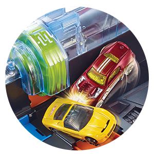 Buy Hot Wheels Plastic Cork Screw Crash Track Set Multicolor Online At Low Prices In India