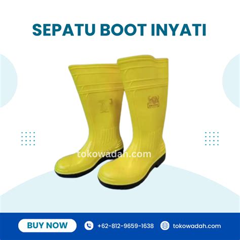 Safety Shoes Boot Inyati Tokowadah