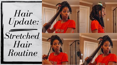 Hair Update Stretched Natural Hair Routine Scalp Massage Remoisturize Hair Klassically