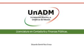 Licenciatura En Contadur A Y Finanzas P Blicas Ppt