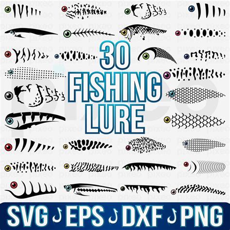 Fishing Lure SVG Fishing Lure Pattern SVG Fishing Lure Tumbler SVG