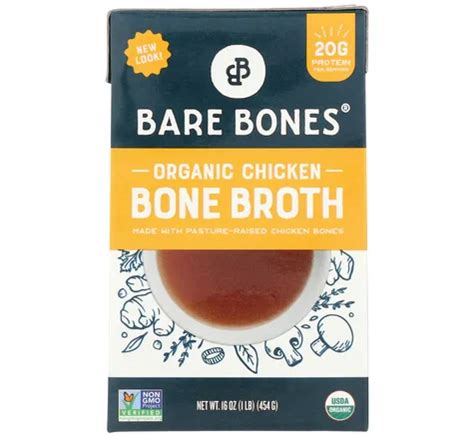 Bare Bones Organic Chicken Bone Broth Food E Concepts