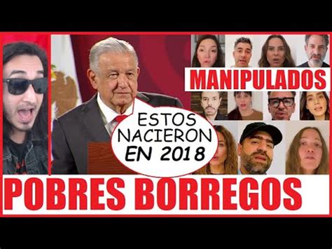 Amlo Le Explica A Famosos Que Son Usados Y No Se Dan Cuenta Youtube