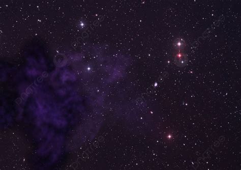 Star Field In Space And A Nebulae Star Field In Space A Nebulae And A