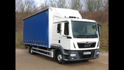 Man Tgl Euro Ton Curtainsider With Sleeper Cab