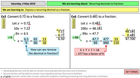 Fraction To Recurring Decimals Tes Worksheet Decimalworksheets Net