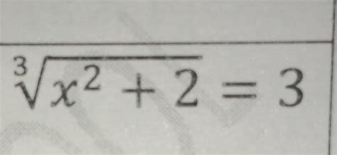 Find The Value Of X³√x²23