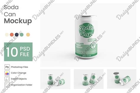 Soda Can Mockup (2768768)