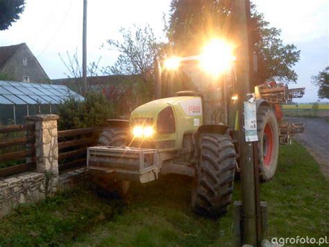 Obraz Ciagnik Claas Ares Galeria Rolnicza Agrofoto