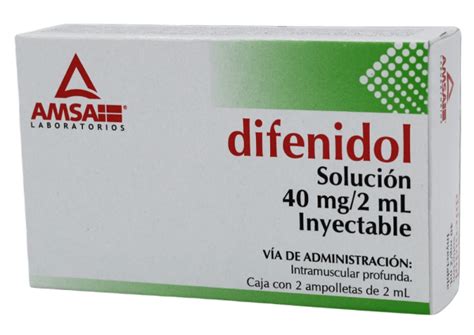 Difenidol Soluci N Mg Ml Inyectable Regiofarma Farmacia A Domicilio