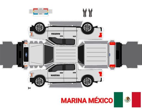 An Image Of A Paper Model Of A Minivan From The Top Down And Side View