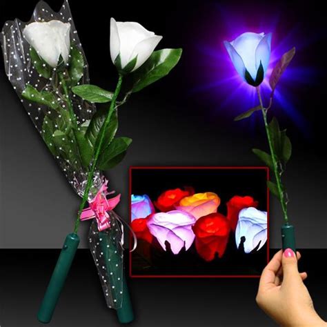 Light Up Roses Color Changing Roses Windy City Novelties