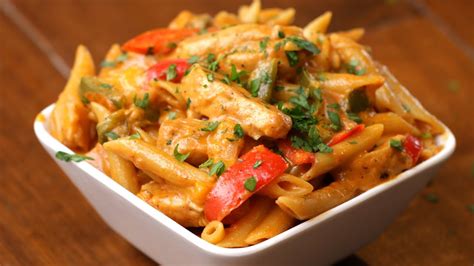 Chicken Fajita Pasta Recipe