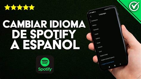 Cambiar Idioma en Spotify Guía Paso a Paso DonComo