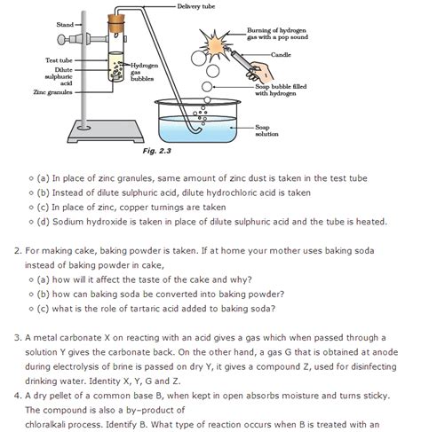 Class 7 Acids Bases Salts Important Questions