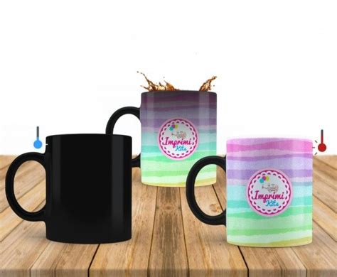 Mockup Editable Taza Mágica Tazas Magicas Psd Muestras Imprimikits