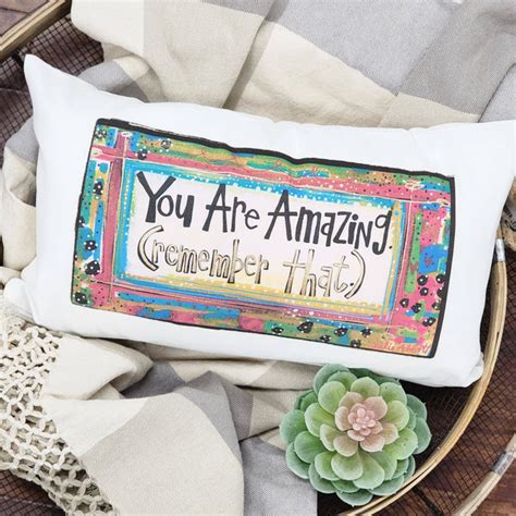 You Are Amazing Pillow Feelin Memphis Llc