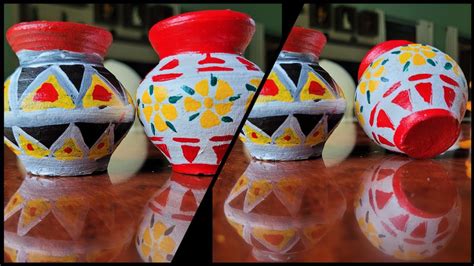 2 Easy Pot Painting Ideas For Festival Diy Potmatka Decoration Ideas