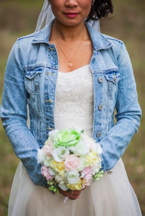 59 Customized Denim Bridal Jackets To Rock Weddingomania