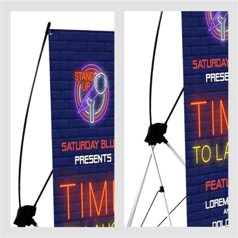 X Style Collapsible Banner Stands Luis Hall Designs