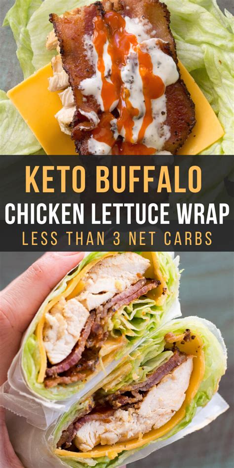 Keto Buffalo Chicken Lettuce Wrap Easy Wrap Recipes Recipe Keto