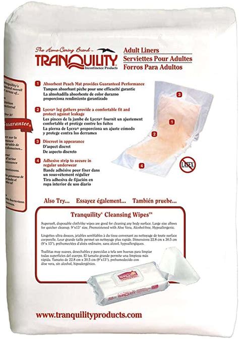 Tranquility Adult Pant Liners | Carewell