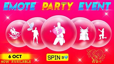 Emote Party Event Emote Party Event Return Emote Party Event Kab