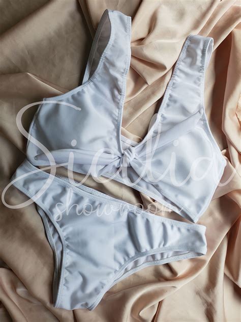 BIKINI GIULIANA BLANCA T 95 Sicilia Showroom