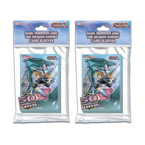 Yu Gi Oh Dark Magician Girl The Dragon Knight Card Sleeves 100 Pac