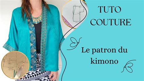 Tuto Couture Le Patron Du Kimono YouTube