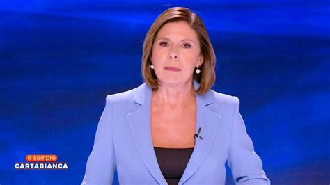 Bianca Berlinguer il debutto di È sempre Cartabianca Mediaset Infinity