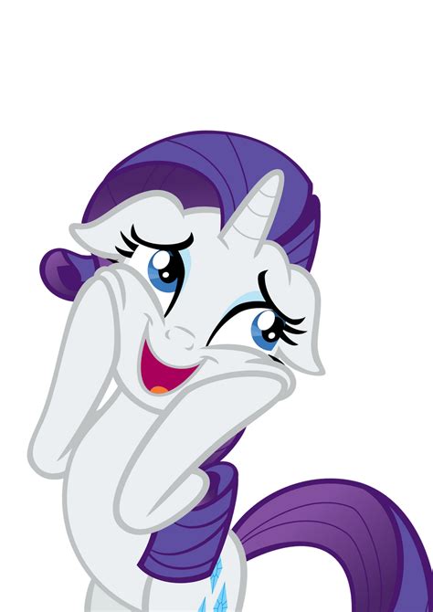 Rarity Is Delighted By The Crystal Ponies By Drpancakees On Deviantart