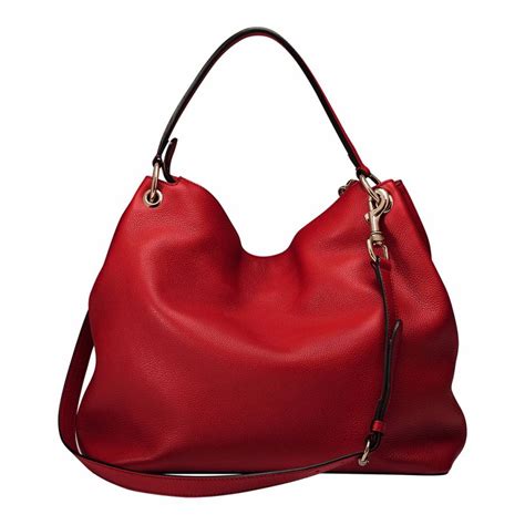 Red Leather Soho Large Hobo Bag Brandalley