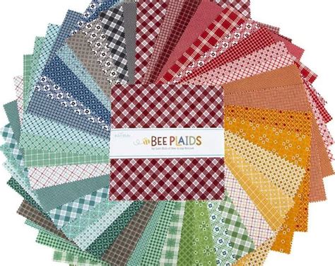 Lori Holt Bee Plaids 10 Stacker Riley Blake Fabric Plaid Fabric