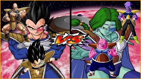 Dragon Ball Z Bt Vegeta Scouter Nappa Raditz Vs Zarbon