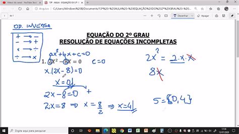 Exercicios De Equação Do 2 Grau 9 Ano SOLOLEARN