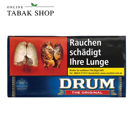 Drum Original Halfzware Tabak 30g 9 50 Kaufen