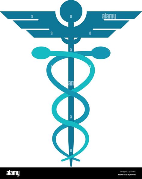 Asclepius Rod Icon Image Stock Vector Image Art Alamy